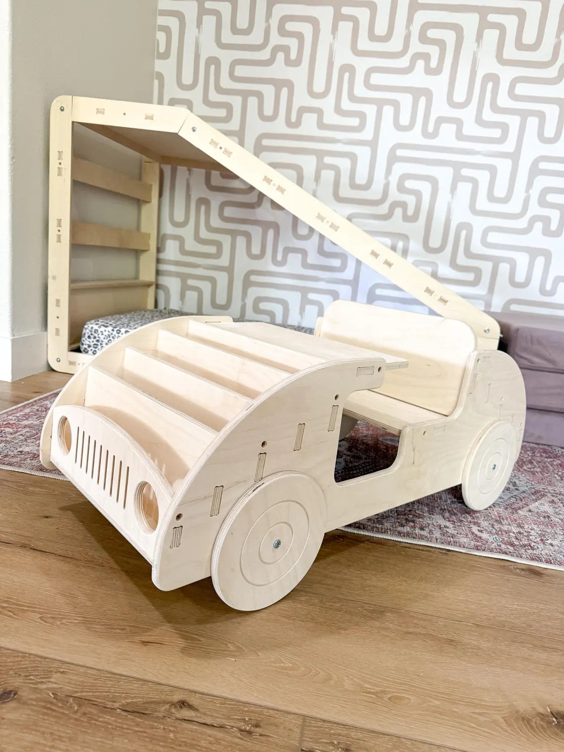 FELIX – Car Inspired Double Sided Bookshelf