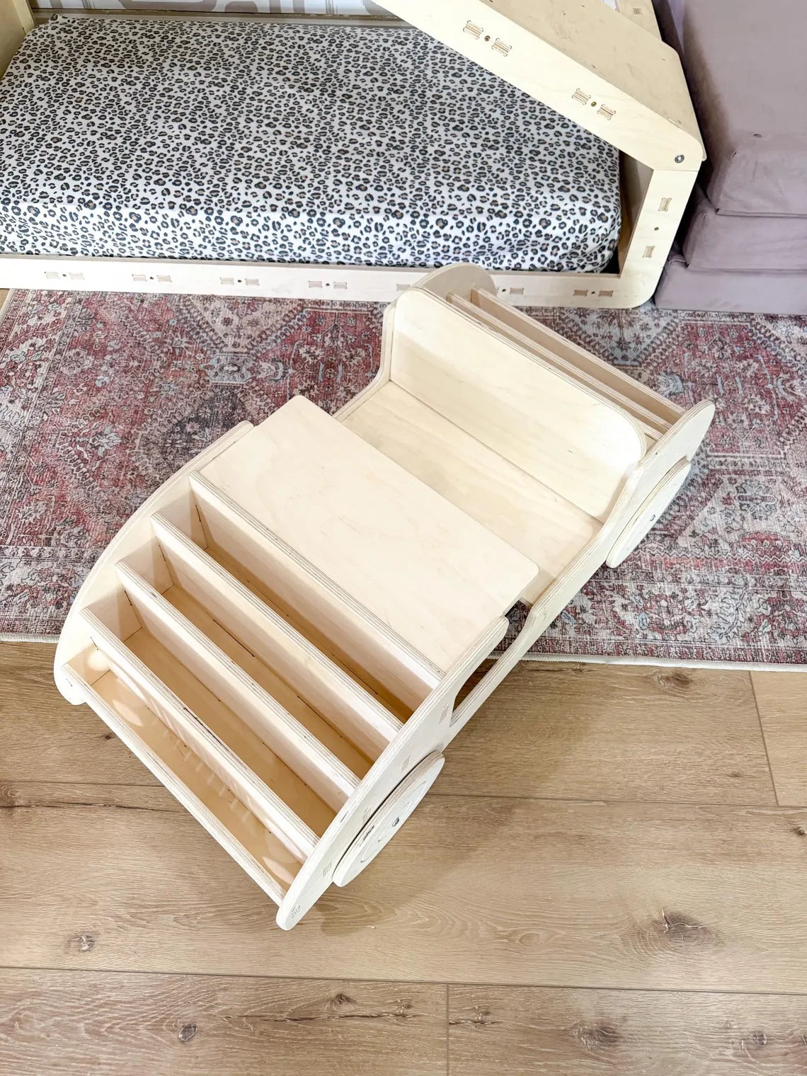 FELIX – Car Inspired Double Sided Bookshelf
