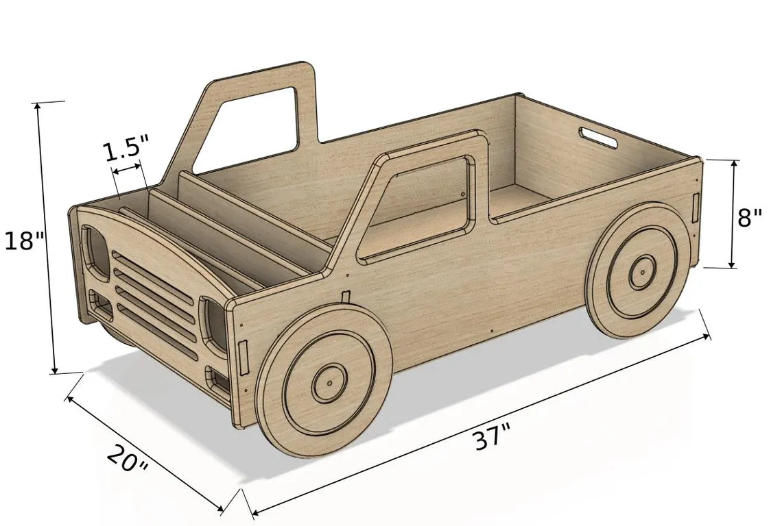 JOEY – Car Inspired Bookshelf