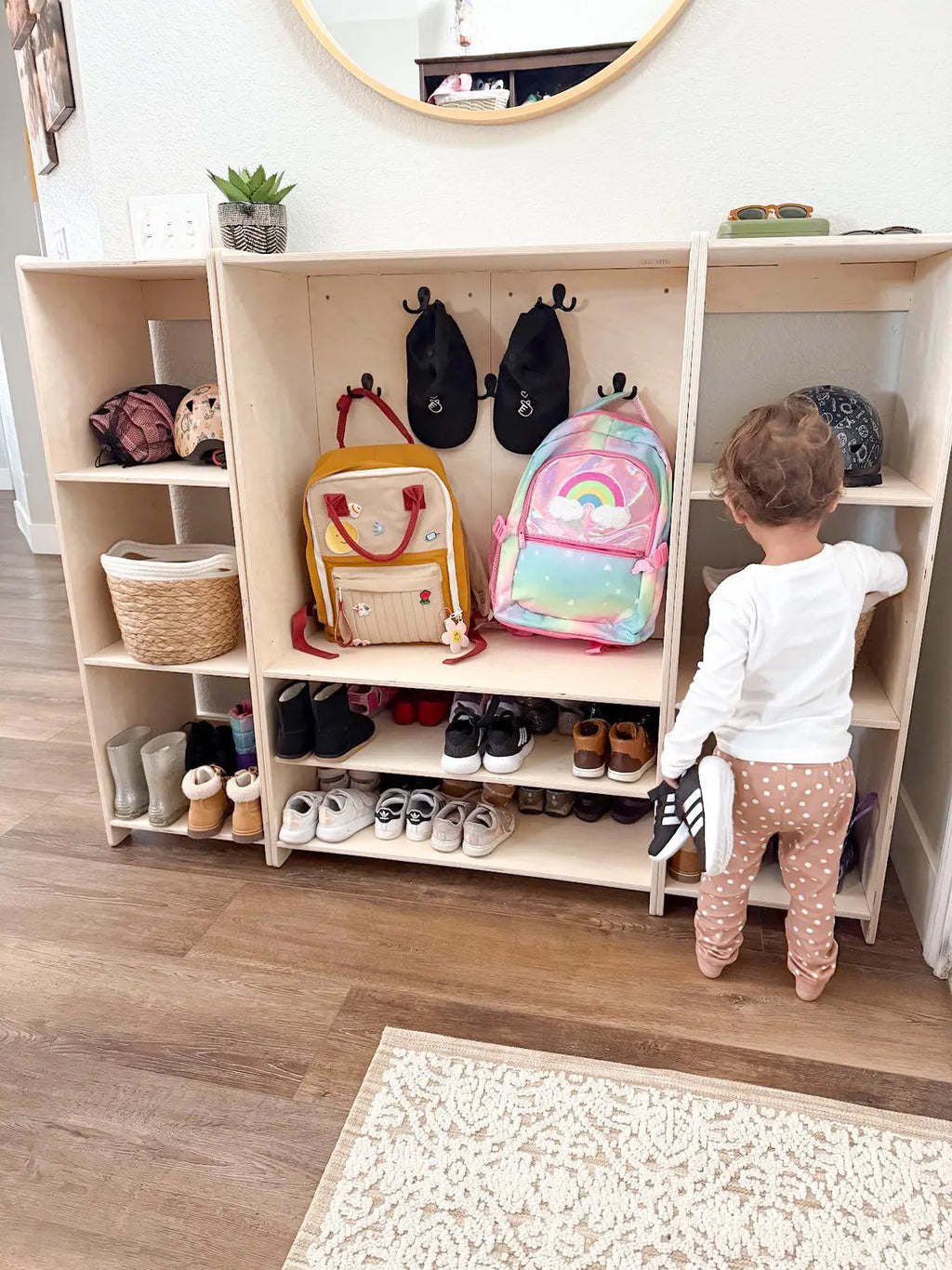 HARPER V3 – Toddler Wardrobe + Classroom Cubbies