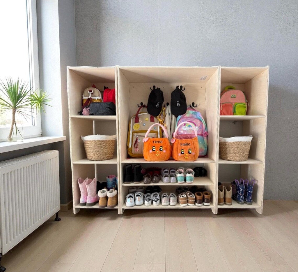 HARPER V3 – Toddler Wardrobe + Classroom Cubbies