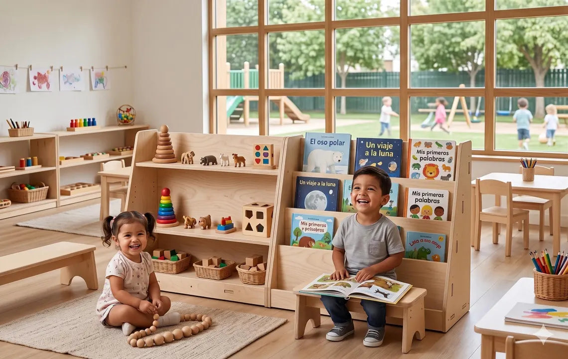 JENN – Montessori Front Facing Bookshelf