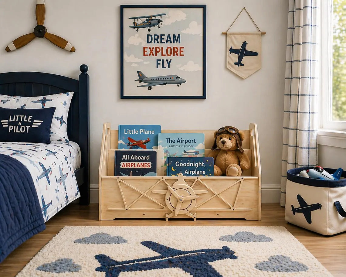 EARHART – Airplane Bookshelf