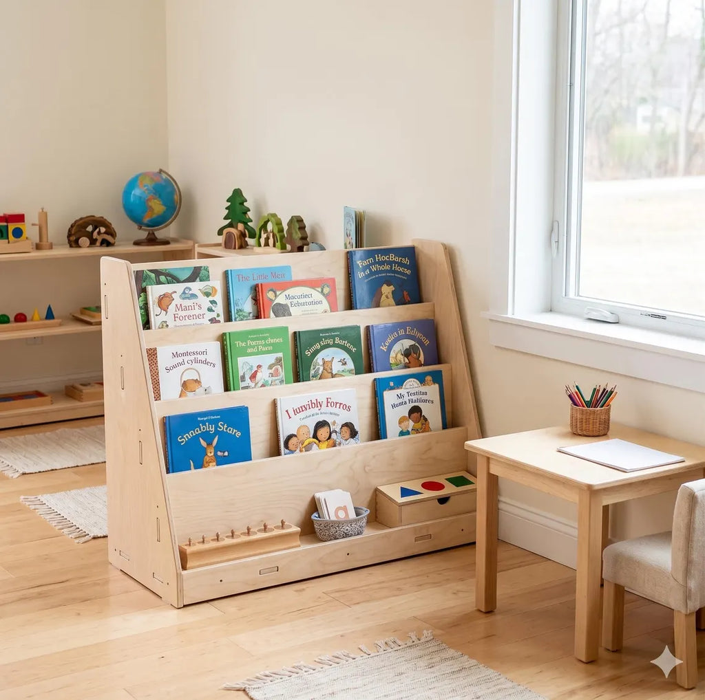 JENN – Montessori Front Facing Bookshelf