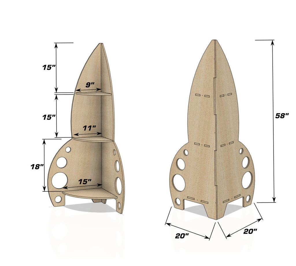 HOUSTON – Rocket Shelf
