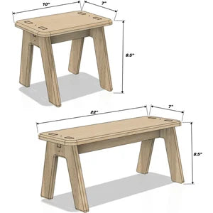 MARISSA – Toddler Bench