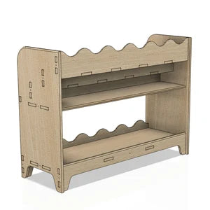 DARLA V2 – Wave Design Bookshelf