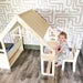 WALLY – Playhouse Inspired Bookshelf + Toy Shelf