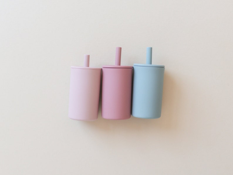 Silicone Straw Cup for Babies & Toddlers – more colors