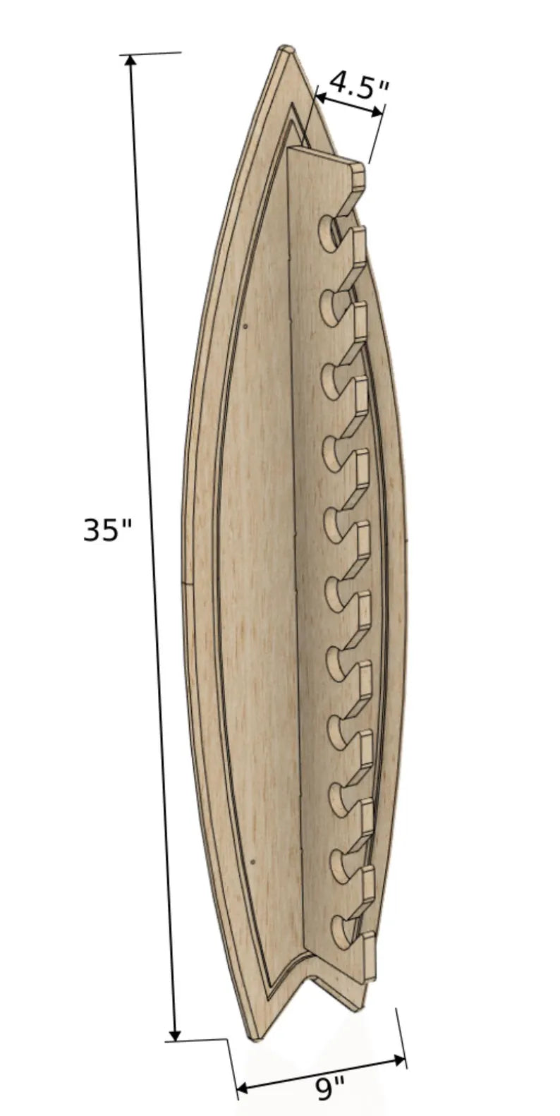 GNARGNAR – Surf Inspired Hat Rack