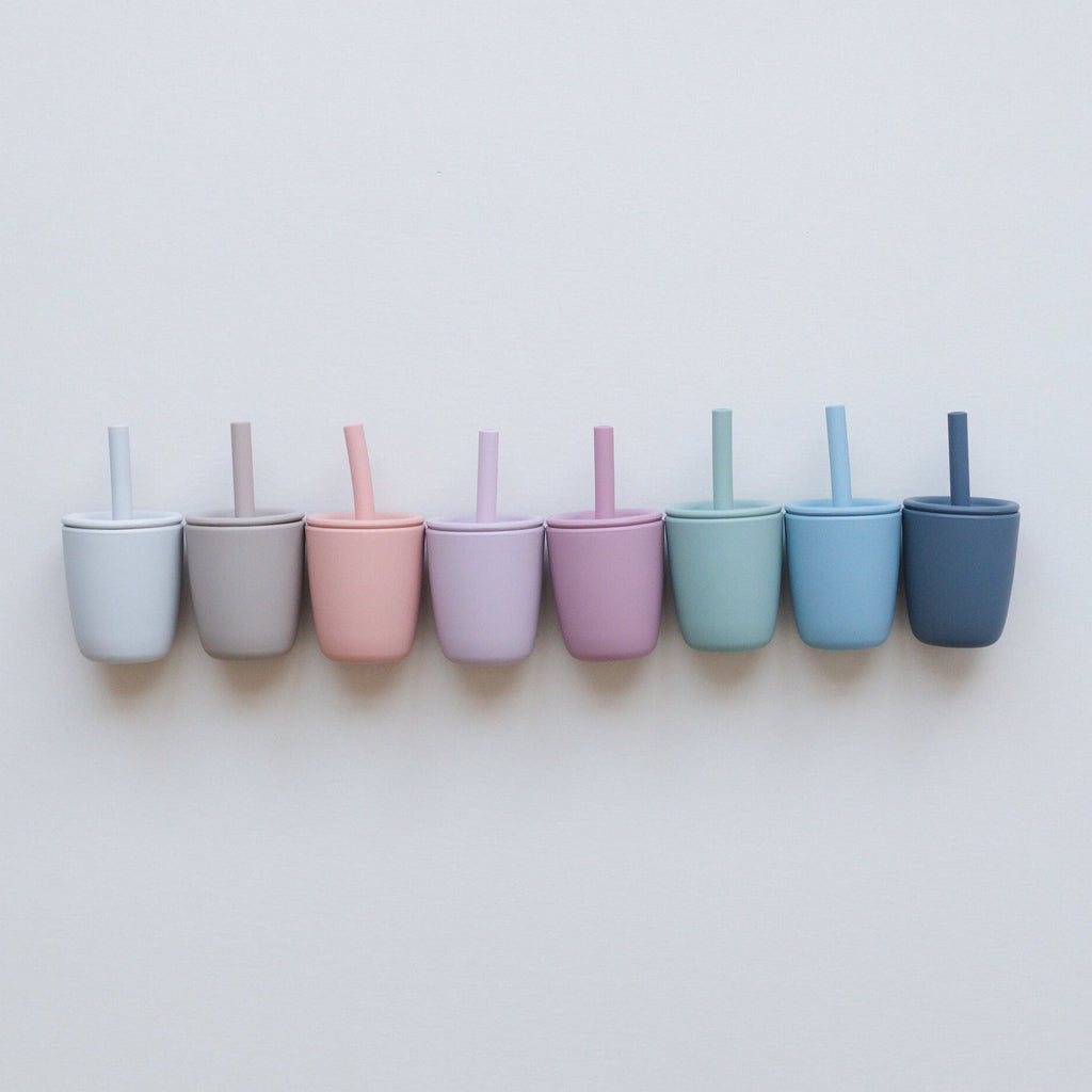 Mini Straw Cup – Silicone Straw Cup for Babies & Young Toddlers