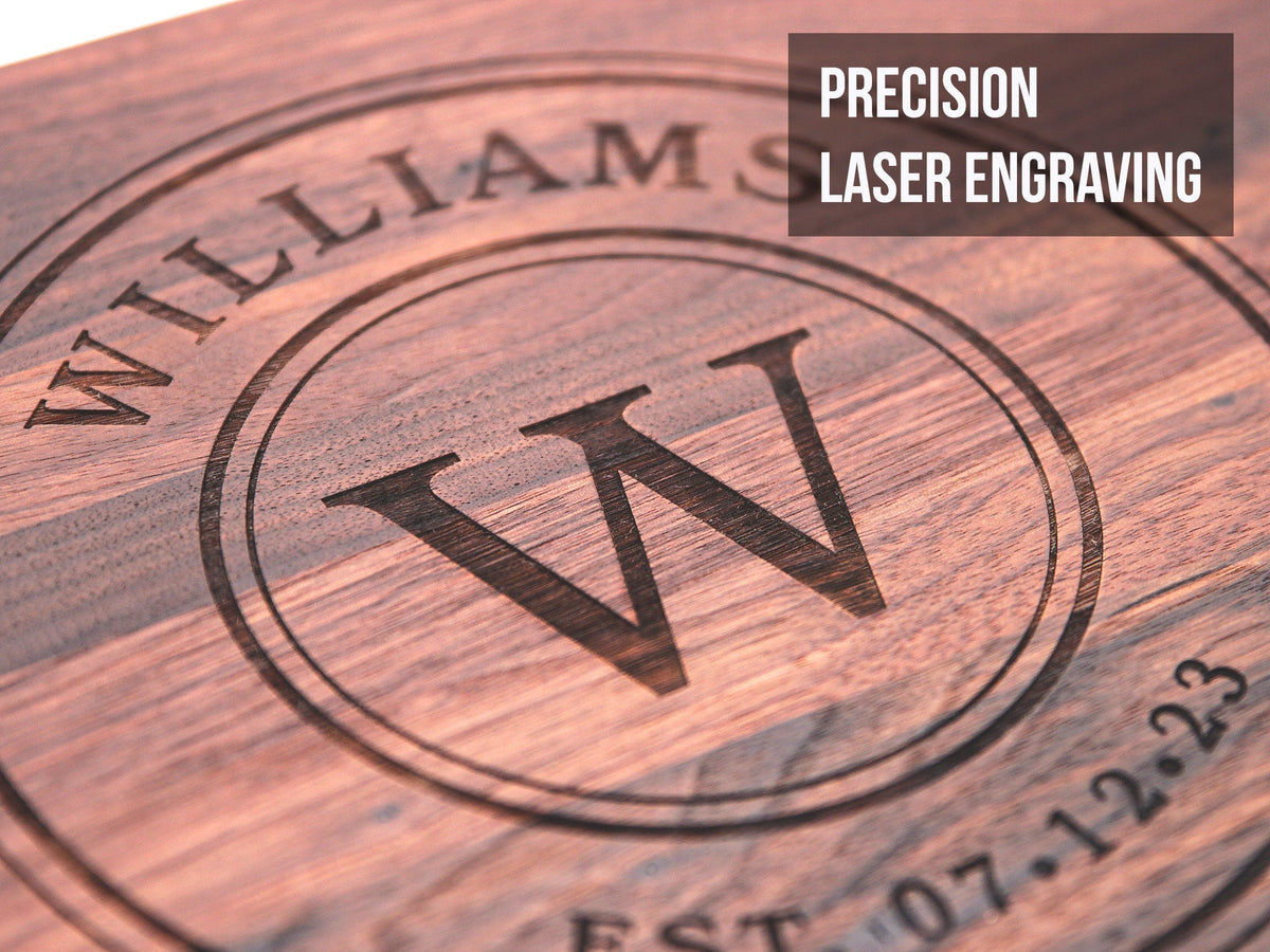 Personalized Cutting Board Wedding Gift, Customize your Walnut and Maple Boards, Engraved Engagement Gift, Unique Bridal