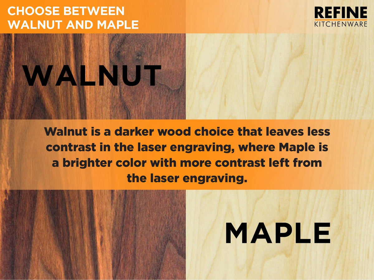 Personalized Cutting Board Wedding Gift, Customize your Walnut and Maple Boards, Engraved Engagement Gift, Unique Bridal