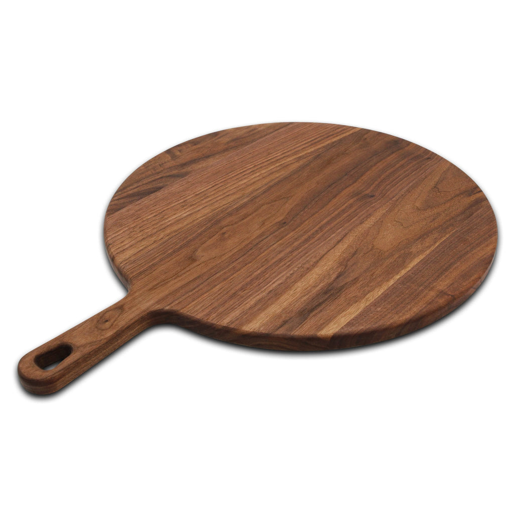 Walnut Paddle Cutting Board With Handle, Walnut Cutting Board With Handle, Charcuterie Board With Handle Handmade in the