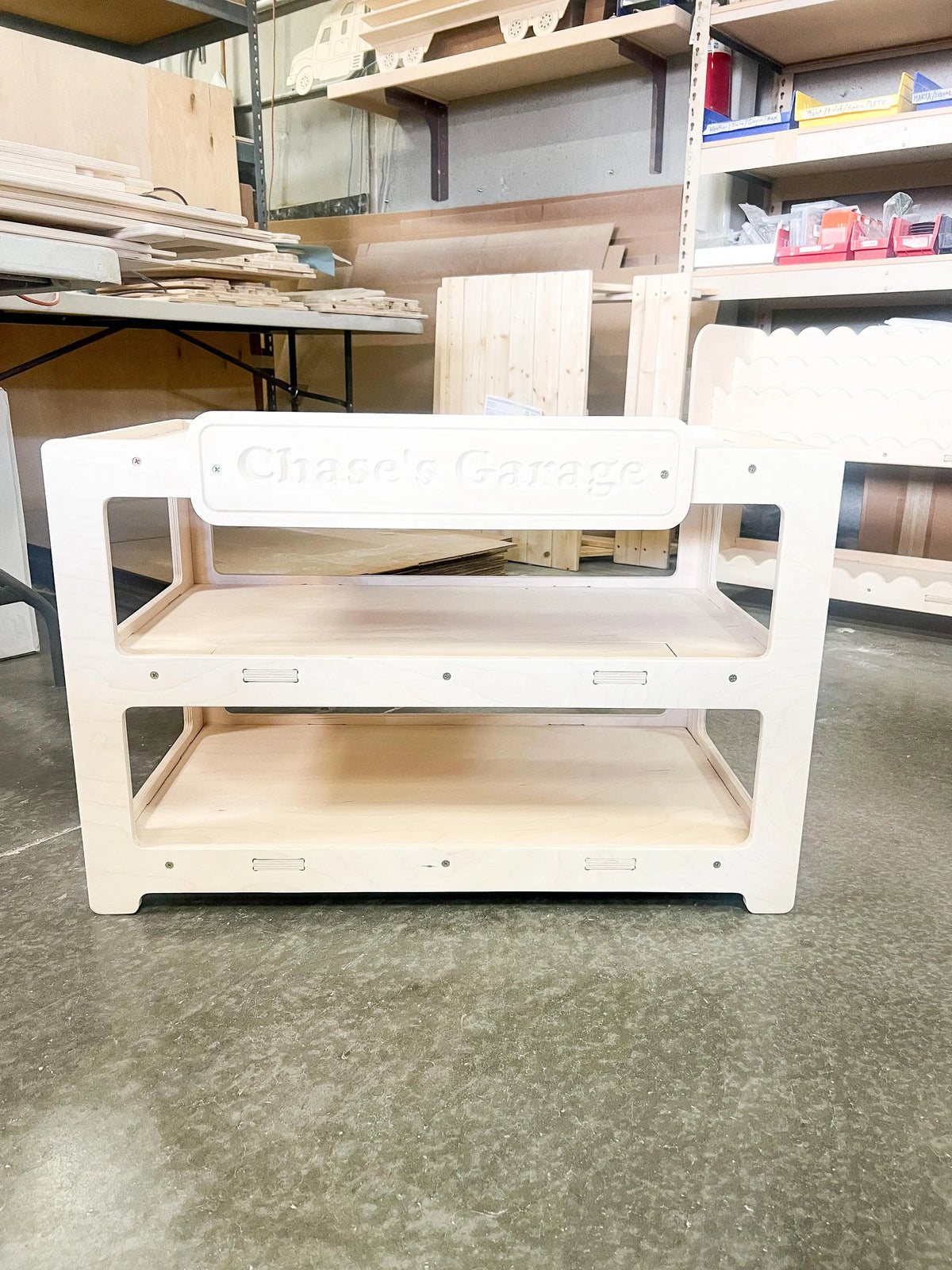 CADEN – Toy Car Ramp + Storage