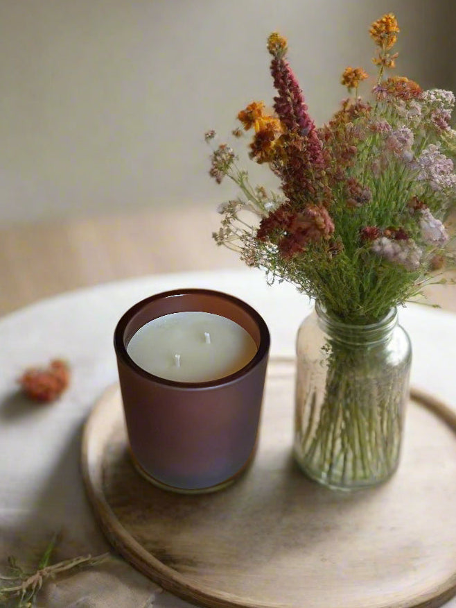 Desert Blossom | Essential Oil & Extract Infused Beeswax Candle