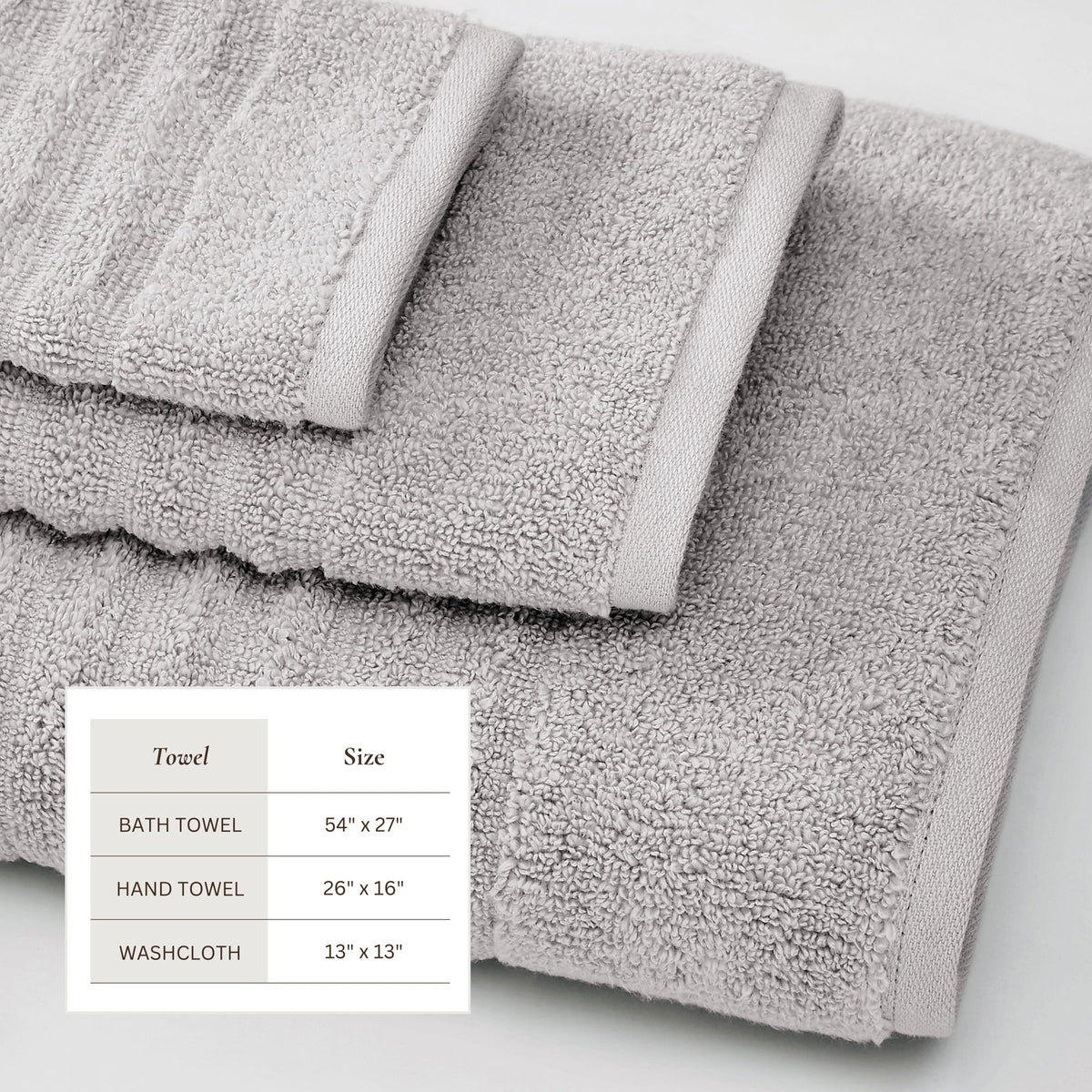 Luxury Combed Cotton Bath Towel Set – Karina Collection