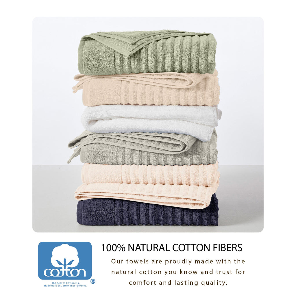 Luxury Combed Cotton Bath Towel Set – Karina Collection
