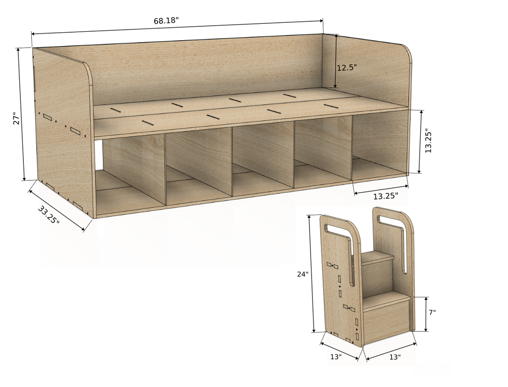 LAYLA – Play Cushion Couch