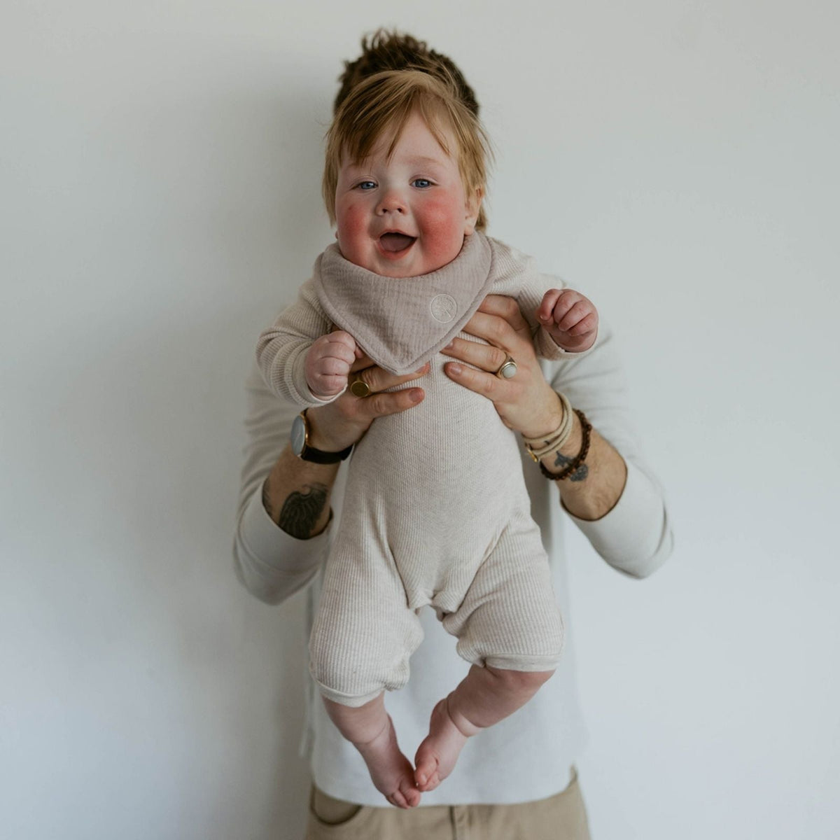 Stormy Muslin Bandana Bibs Set (4 – Pack)
