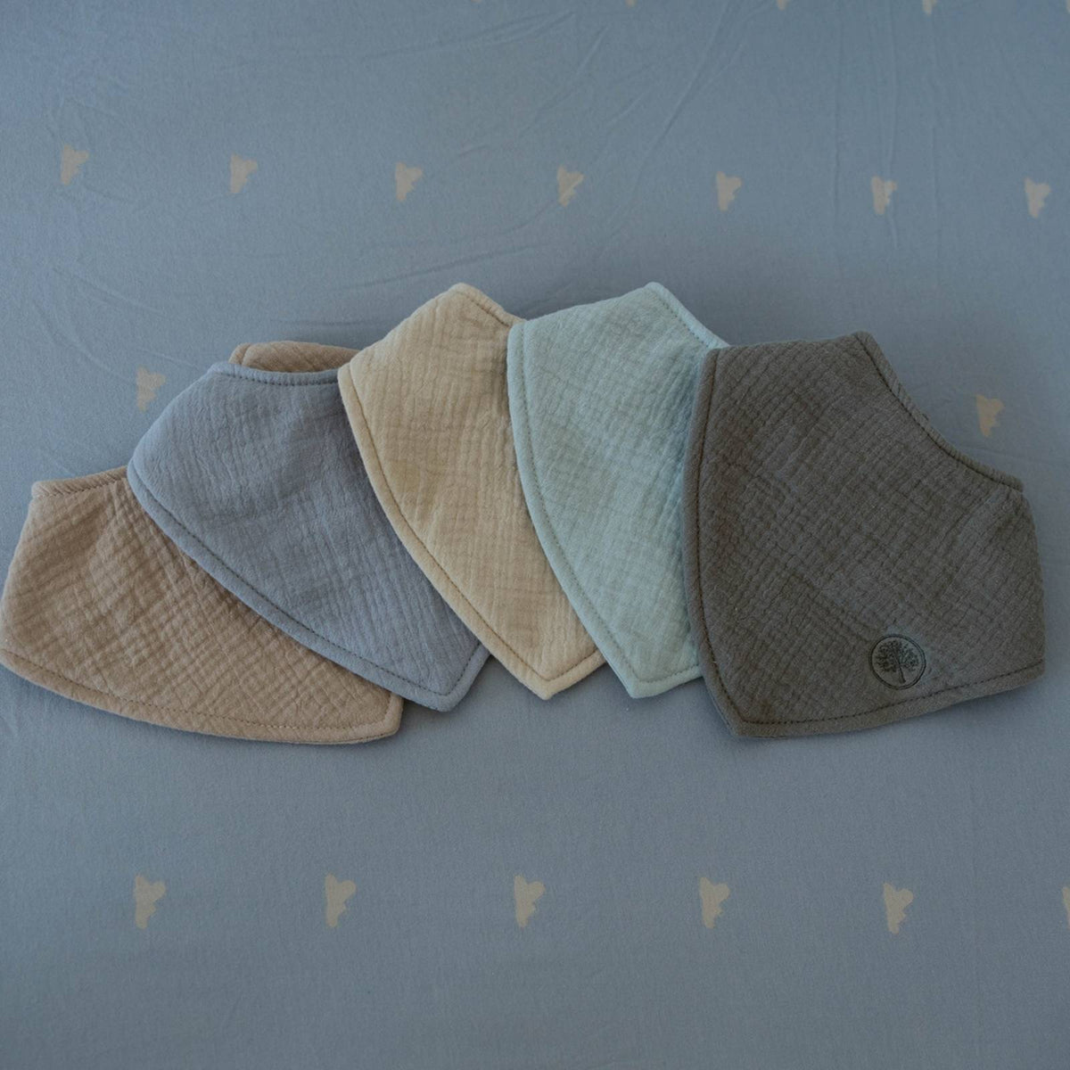 Stormy Muslin Bandana Bibs Set (4 – Pack)