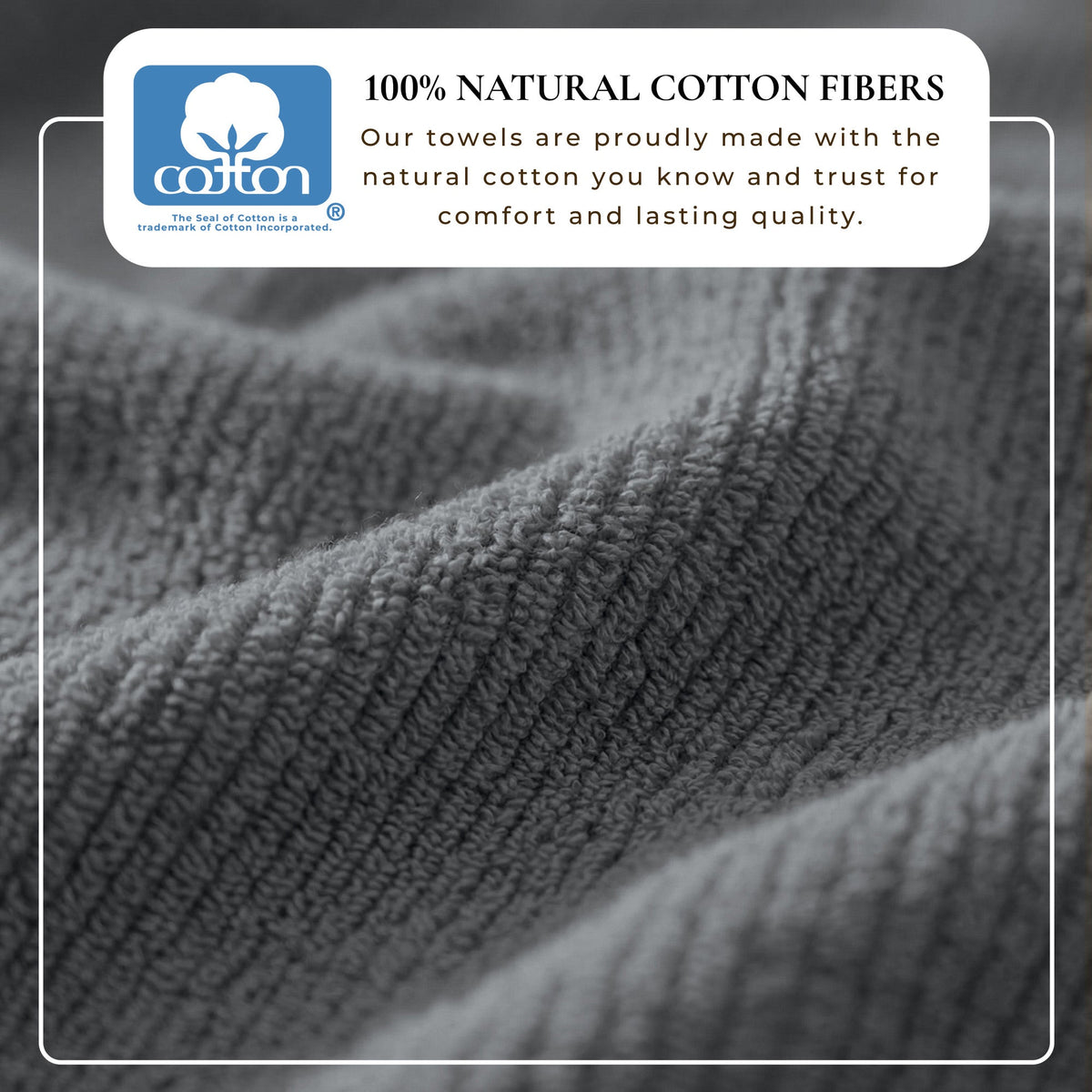 Turkish Cotton Ribbed 6 – Piece Bath Towel Set – Georgiana Collection