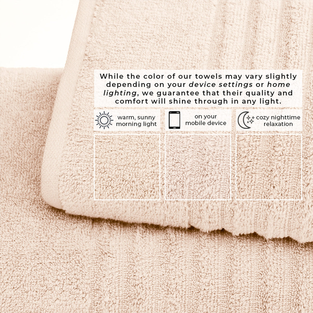 Luxury Combed Cotton Bath Towel Set – Karina Collection