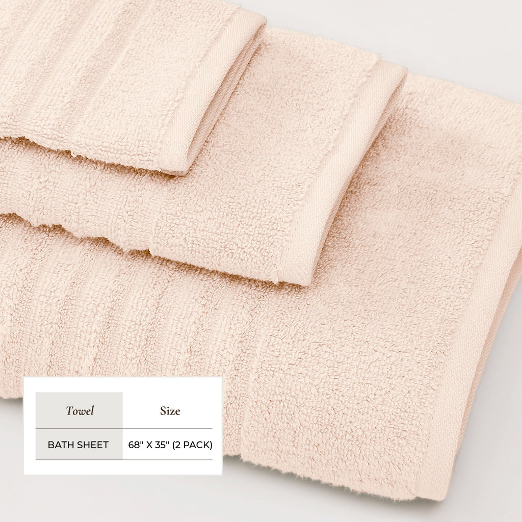 Luxury Combed Cotton Bath Towel Set – Karina Collection
