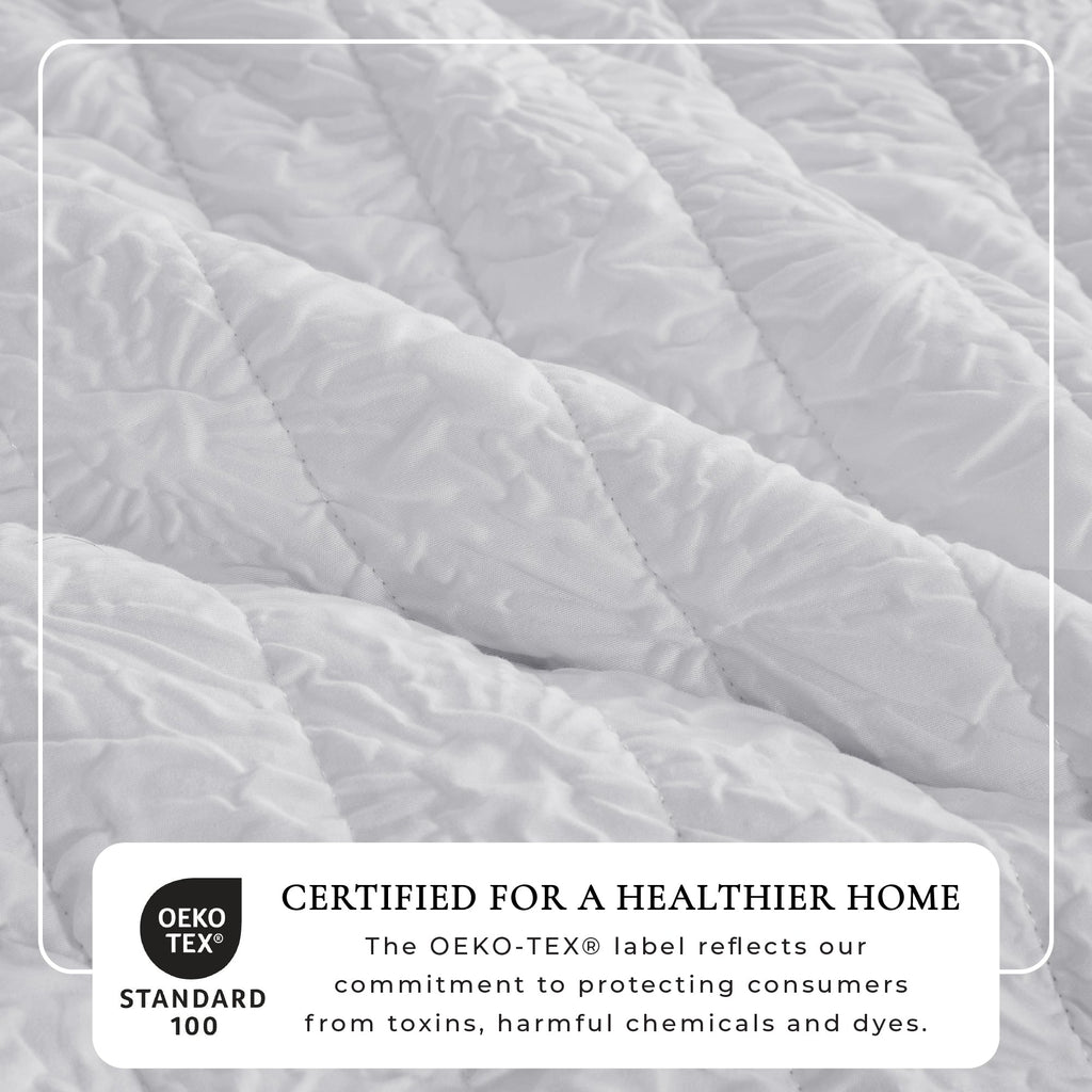 Floral Embossed Quilt Set – Floral Microsculpt Collection