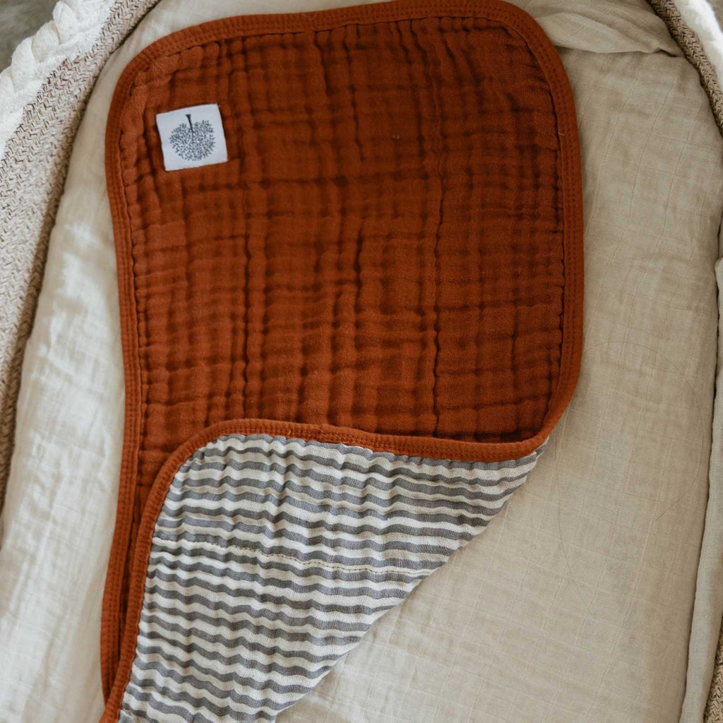 Pebble Set – Muslin Burp Cloths (4 Pack)