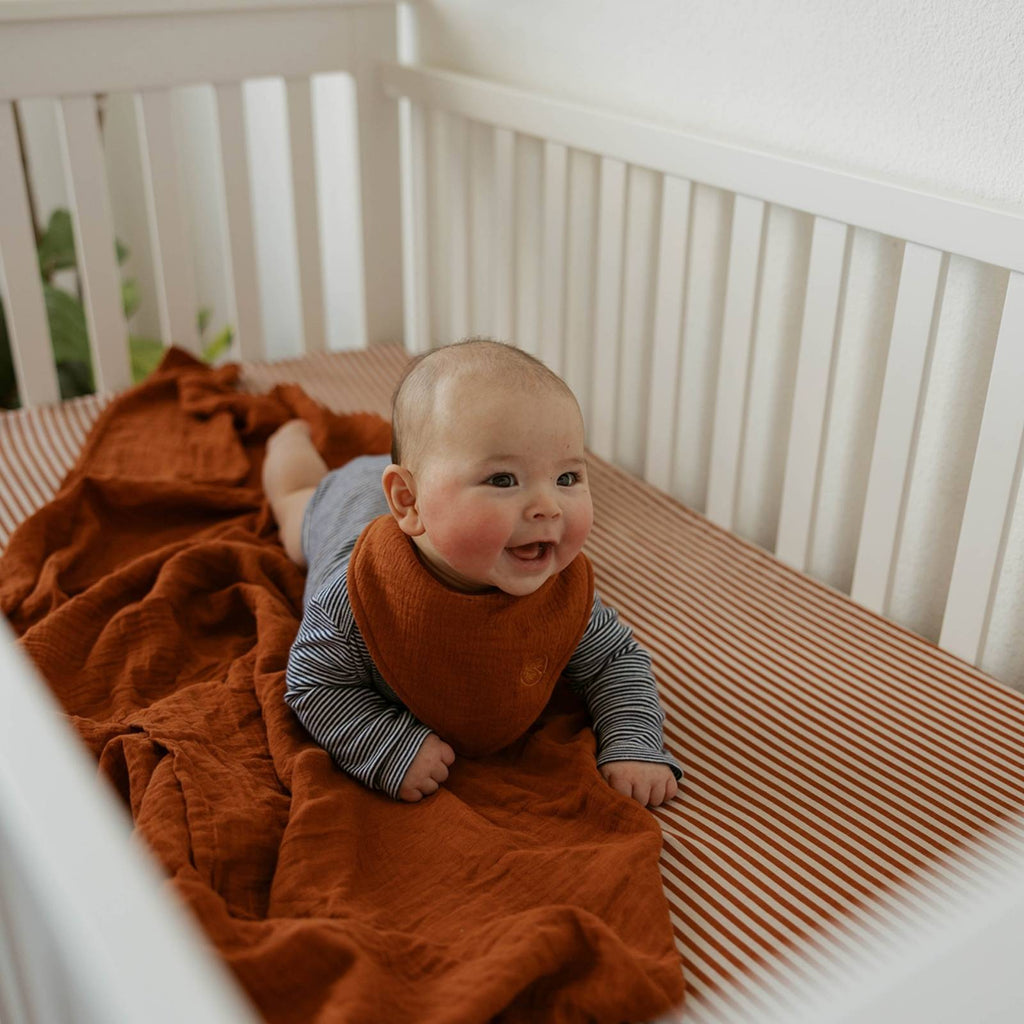 Pebble Muslin Bandana Bibs Set (4 – Pack)