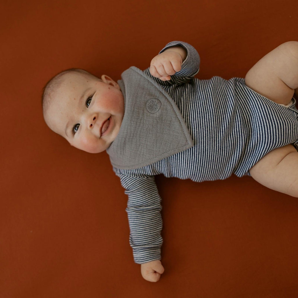 Pebble Muslin Bandana Bibs Set (4 – Pack)