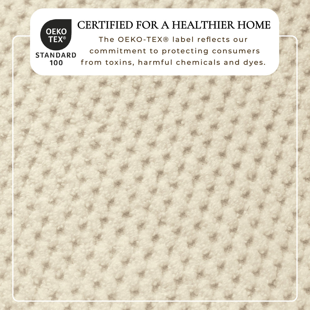 100% Cotton Checkered Jacquard Bath Towel Set – Giuliana Collection