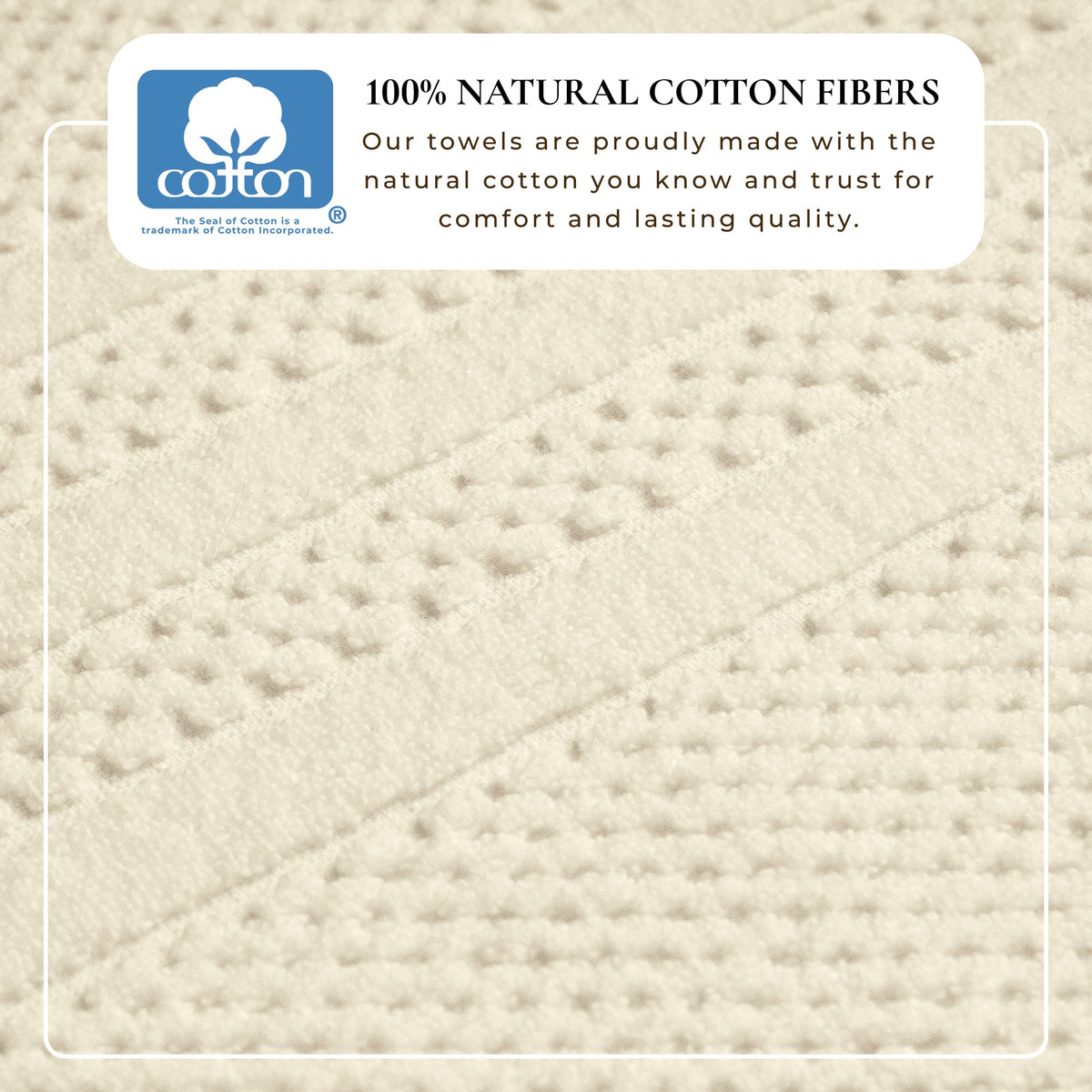 100% Cotton Checkered Jacquard Bath Towel Set – Giuliana Collection