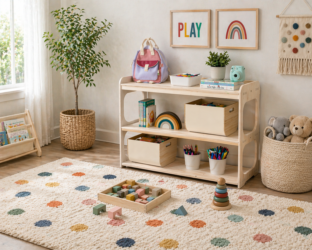 RILEY – Open Sided Toy Shelf