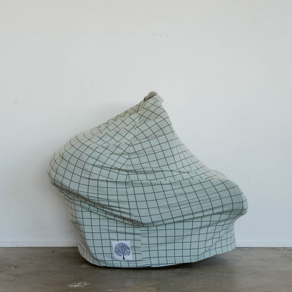Multi – use Cover, Sage Windowpane