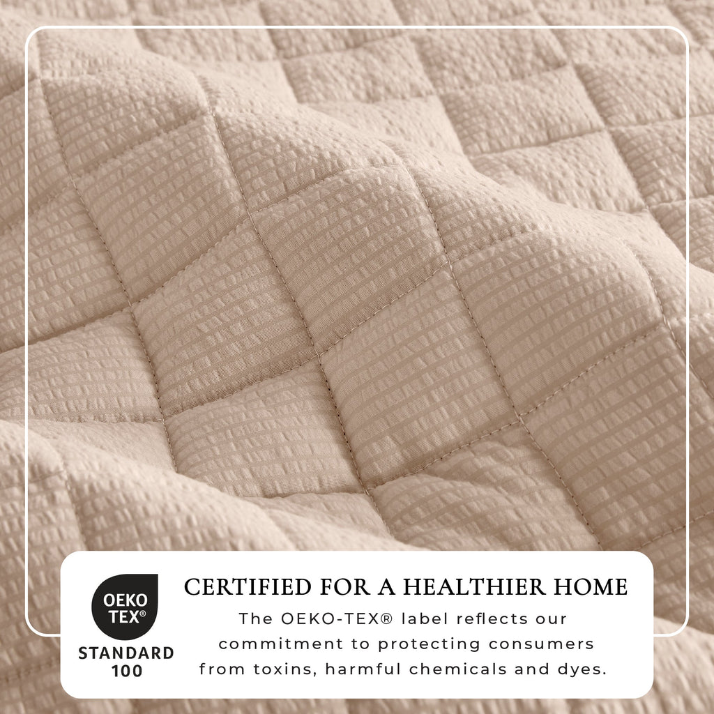 Box – Stitched Seersucker Quilt Set – Seersucker Collection