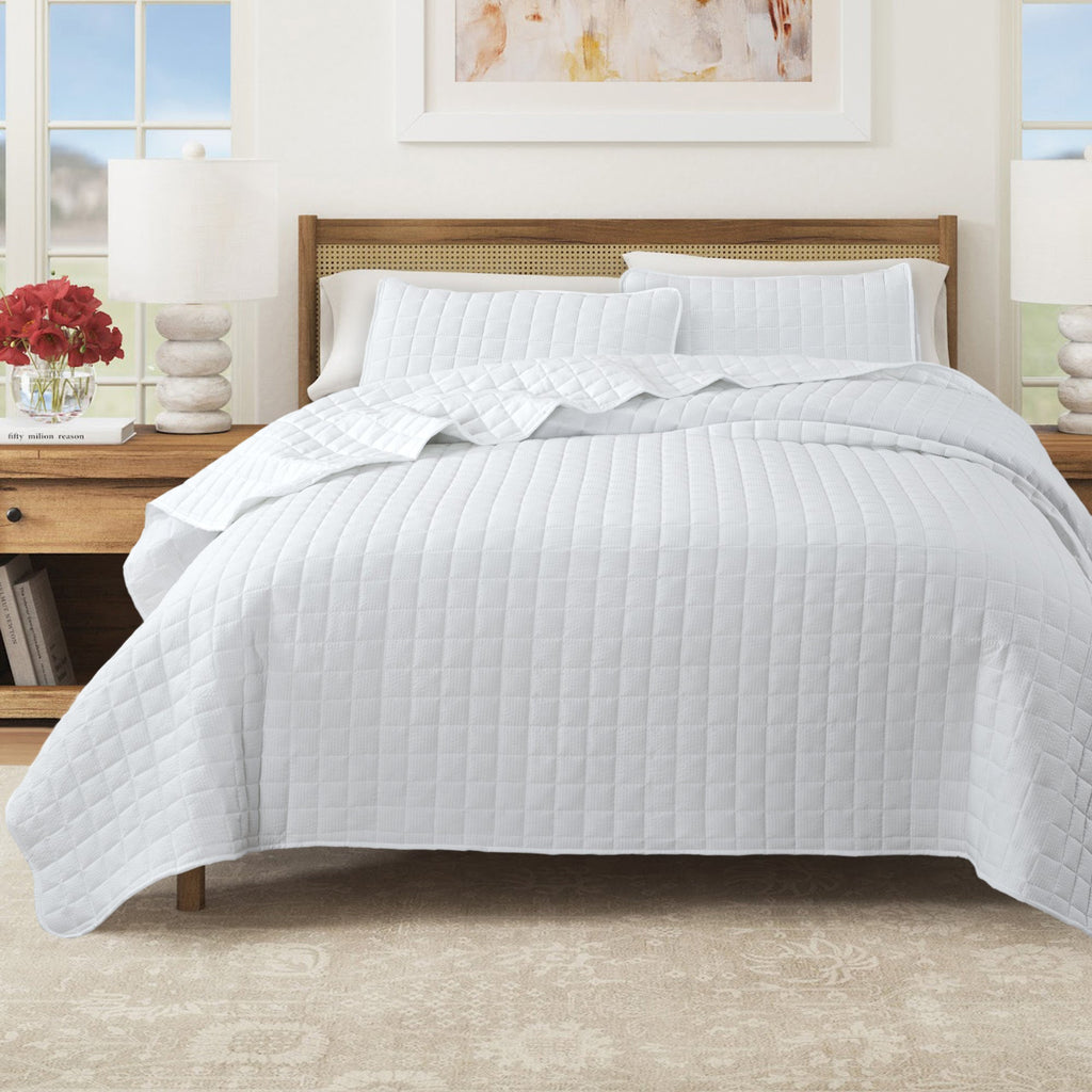 Box – Stitched Seersucker Quilt Set – Seersucker Collection