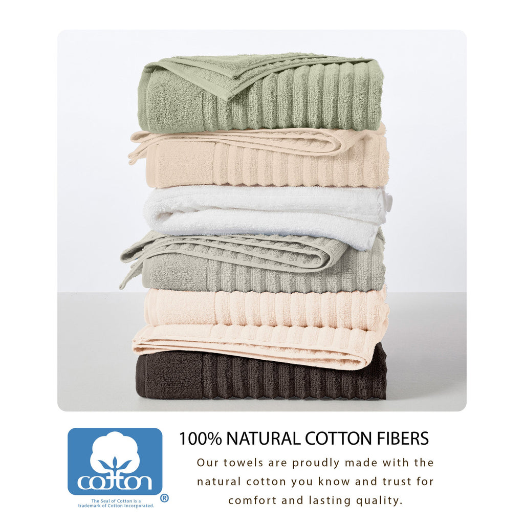 Luxury Combed Cotton Bath Towel Set – Karina Collection