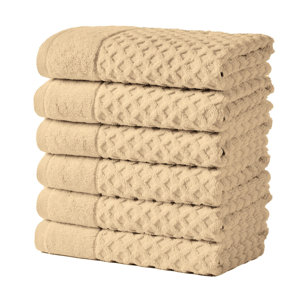 Cotton Diamond Waffle Weave Bath Towel Set – Grayson Collection