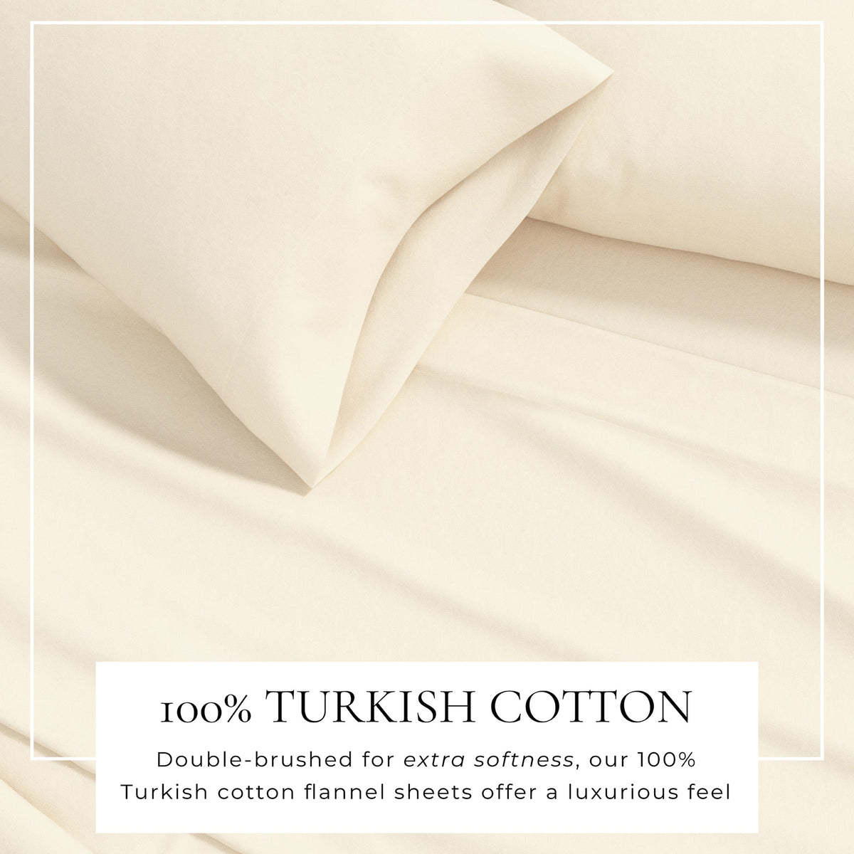 Cotton Solid Flannel Sheet – Nordic Collection