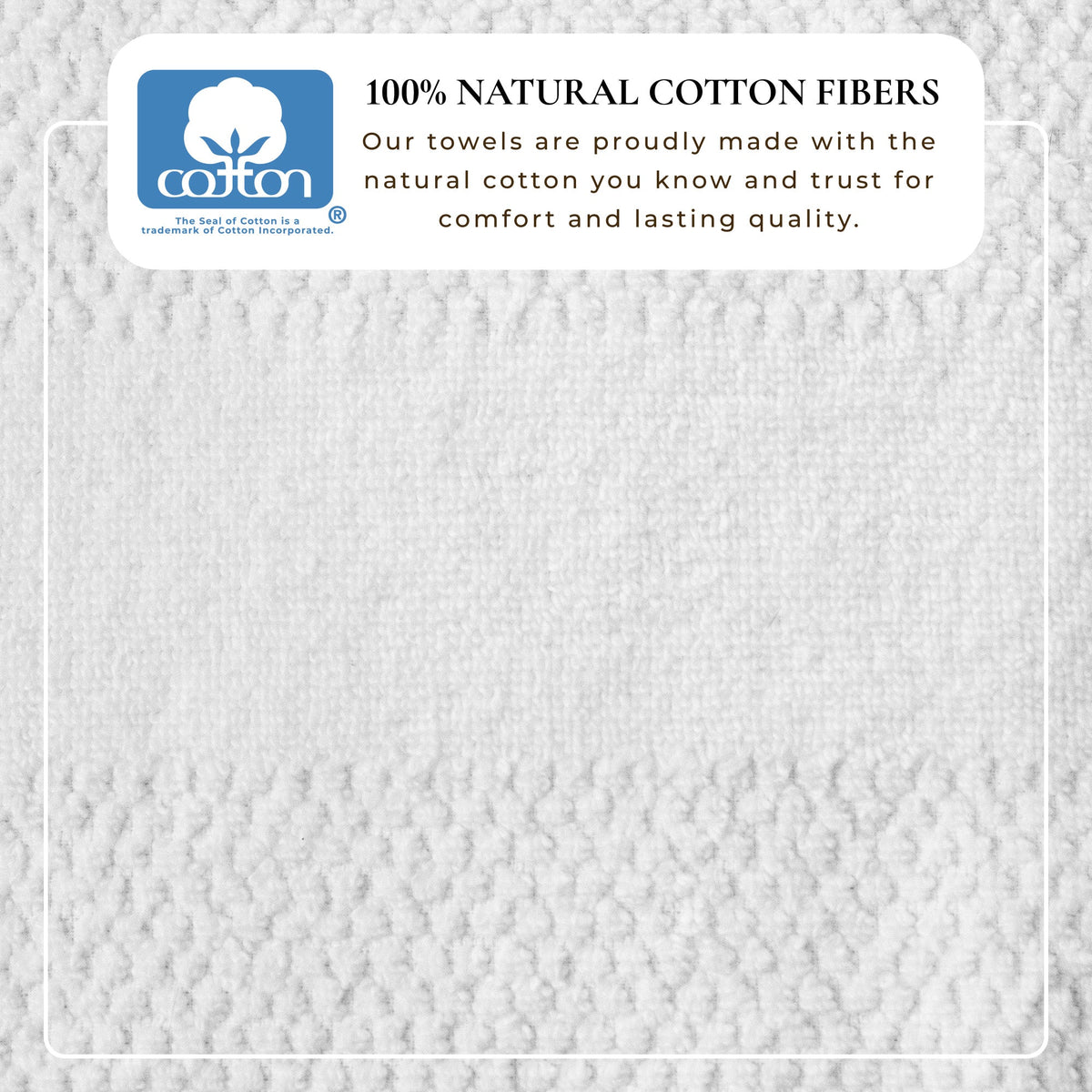 100% Cotton Woven Texture Bath Towel Set – Marbella Collection