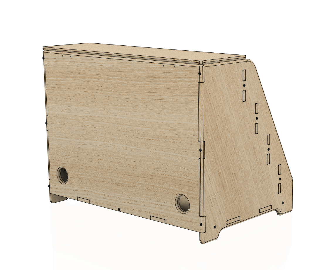 TOMIBOY – Bookshelf with Hidden Storage