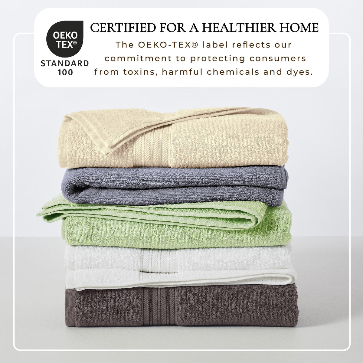 Cotton Terry Bath Towel Set – Cooper Collection