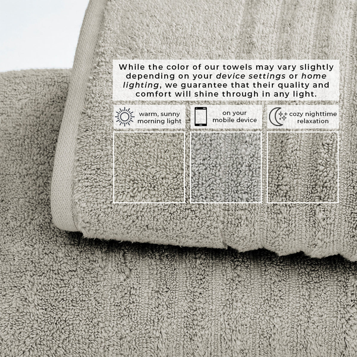 Luxury Combed Cotton Bath Towel Set – Karina Collection