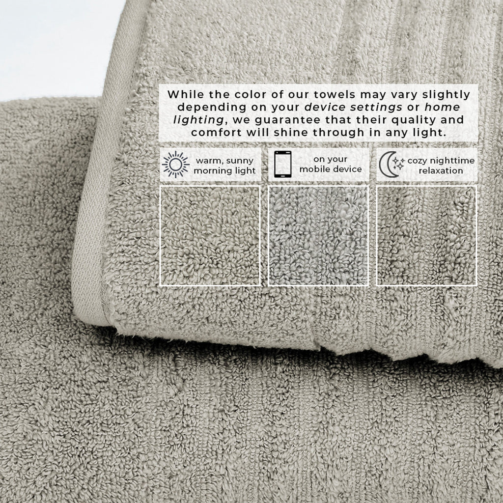 Luxury Combed Cotton Bath Towel Set – Karina Collection